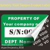Custom Design Security Void Seal Sticker Anti-theft Adhesive Sticker Die Cut Vinyl Sticker Tamper Proof Void Sticker