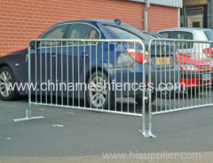 Removable galvanized Road Crowded Control Barricades