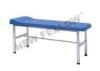 Flat Stainless Steel Medical Exam Tables Hospital Examination Bed With Paper Roll