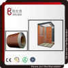 High grade PET film color coated VCM Galvanized steel elevator use