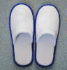 100% cotton Cut velvet Hotel Slippers