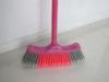 Deep cleaning Long lasting fibers Plastic Broom For Indoor floor clean