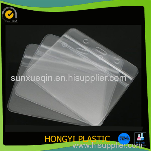 Transparent PVC Card Holder Lanyard