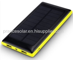 New solar charger 10000mah power bank external battery portable power bank for iPhone/HTC/PSP Smart Phone High Capacity