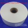 Custom Matte White Brittle Destructible Security Label Papers Irremovable Sticker Blank Eggshell Sticker Paper Rolls