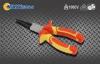 VDE Electronic Hand Tools Round Needle Nose Pliers 6 Inch With Fire Insulated