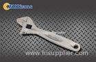 Wide Head Adjustable Spanner Wrench 160mm Drop Forged Steel Micro - Nickel Plated