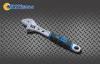 Professional Drop Forged Tools Two Hexagon Hole Crescent 10 Adjustable Wrench