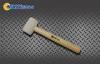 Wooden Handle White Rubber Mallet Hammer Hand Tools For Construction