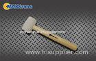 Wooden Handle White Rubber Mallet Hammer Hand Tools For Construction