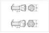 Down-The-Hole Bits B19 Core Drill Bits