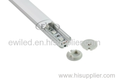 Round type aluminum profile for led light bar with led strip light