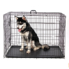 Large Size Dog Metal Cage With Plate