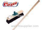 PP Screw Soft Bristle Heavy Duty Push Broom / floor sweeping tools