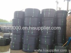 Soft plastic pipes HDPE electrofusion pipe fittings