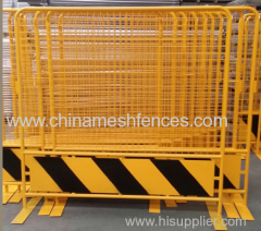 Powder-coating Removable Crowd Control Road Barrier
