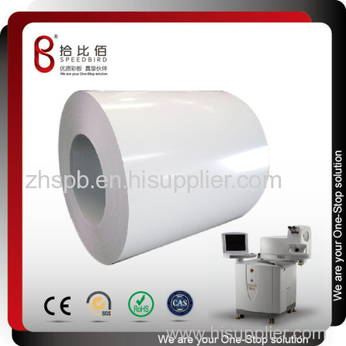 Speedbird high quality ppgi color coated steel sheet coil for medical device plate