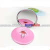 Children Round Shape Cartoon Printed Compact Pocket Mirror