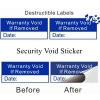 Custom Permanent Adhesive Sticker Anti-fake Void Sticker Paper Security Warranty Sticker Self Adhesive Void Labels