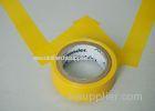 Yellow Heat Resistant Tape Matte Surface Rubber SGSUV Stabilised