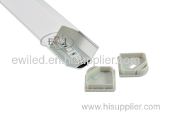 90 degree aluminum corner led profile for cabinet or closet lighting strip