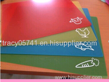 Food Grade Plastic Chopping Board Flexible Cutting Mat