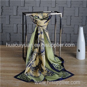 Customized Design Gift Silk Scarf
