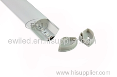 60 angle aluminum corner led profile for kitchen or wardrobe light strip