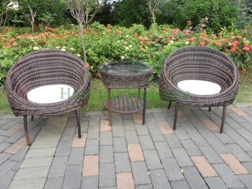 Rattan table chair set patio wicker furniture sets sale