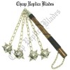 Quad Ball Medieval Spiked Mace 4 balls