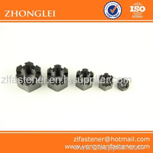 DIN 935 Hex Slotted Nut