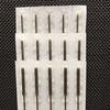 Stainless Steel Disposable Tattoo Needles / Tattooing Flat Shade Needles 5F / 7F / 9F