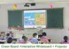 All In One Schools Interactive Whiteboard System with Chalk Writing Green Board