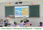 All In One Schools Interactive Whiteboard System with Chalk Writing Green Board