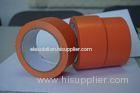 Orange / Red Floor Marking Tape Strong Rubber Adhesive Insulating For Gas Pipe