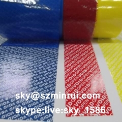 Fast Delivery Customized Color Void Tapes Void Sticker Material for Tamper Evident
