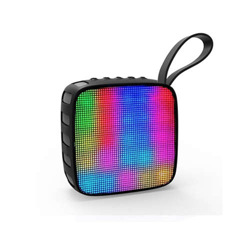 HD Stereo Bluetooth Speaker with 11 Colors Modes LED Light  