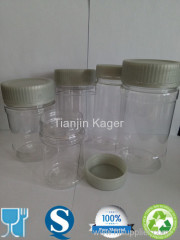 200ml 300ml 400ml 500ml 600ml food product jar Screw Cap Sealing Type and PLA Material biodegradable plastic bottle