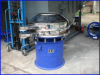 High base rotary vibrating screen filter grading vibrating separator machine