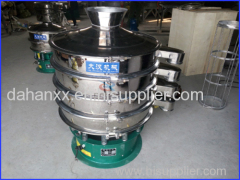 3 layers circular vibrating filter sieve vibrating screen classifer with stainless steel