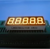 Super yellow 5 digit 0.36 inch common cathode 7 segment led display for Instrument Panels