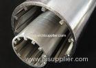 Grit Separation Slotted Wedge Wire Screen 85mm OD With From Outside To Inside Filtering