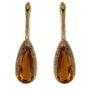 2015 Manli top quality hot sale natural orange jewelry Earrings