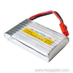 RC LiPo Battery Pack 3.7V 1000mAh 20C RC LiPo Battery for RC Mini Airplane