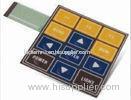 Multi Key prototype Tactile Membrane Switch with 3M467 3M468 adhesive