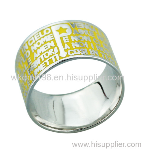 2015 Manli the latest yellow Round-shaped Rings