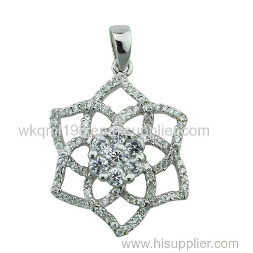 2015 Manli top quality Sterling silver crystal Pendant