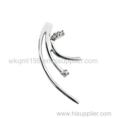 2015 Manli Fashion European and American Sterling silver claw-shaped Pendant