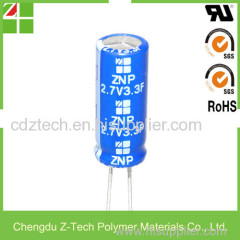 Super Capacitor 2.7v10f For Solar Brick Light