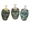 2015 Manli Fashion high quality hot sale Skull bones colorful crystal Pendant